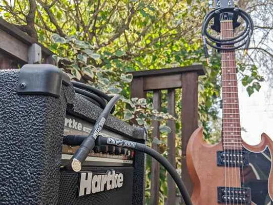 18.5ft 1/4" - 1/4" Right angle 8mm Inst. Cable