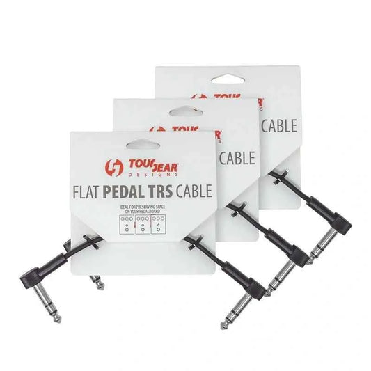 6" Flat Pedal TRS Cable