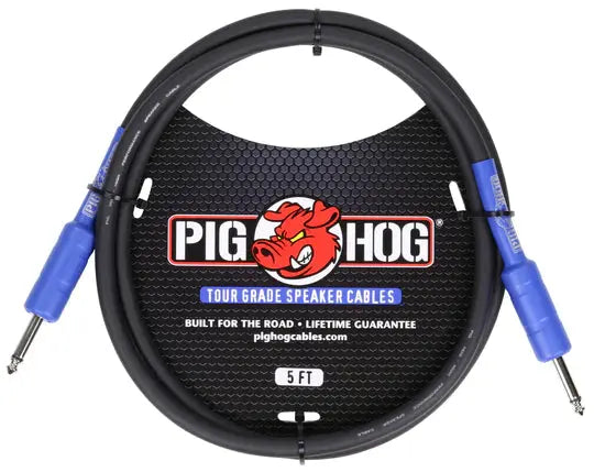 9.2mm Speaker Cable - 5 Foot Pig Hog