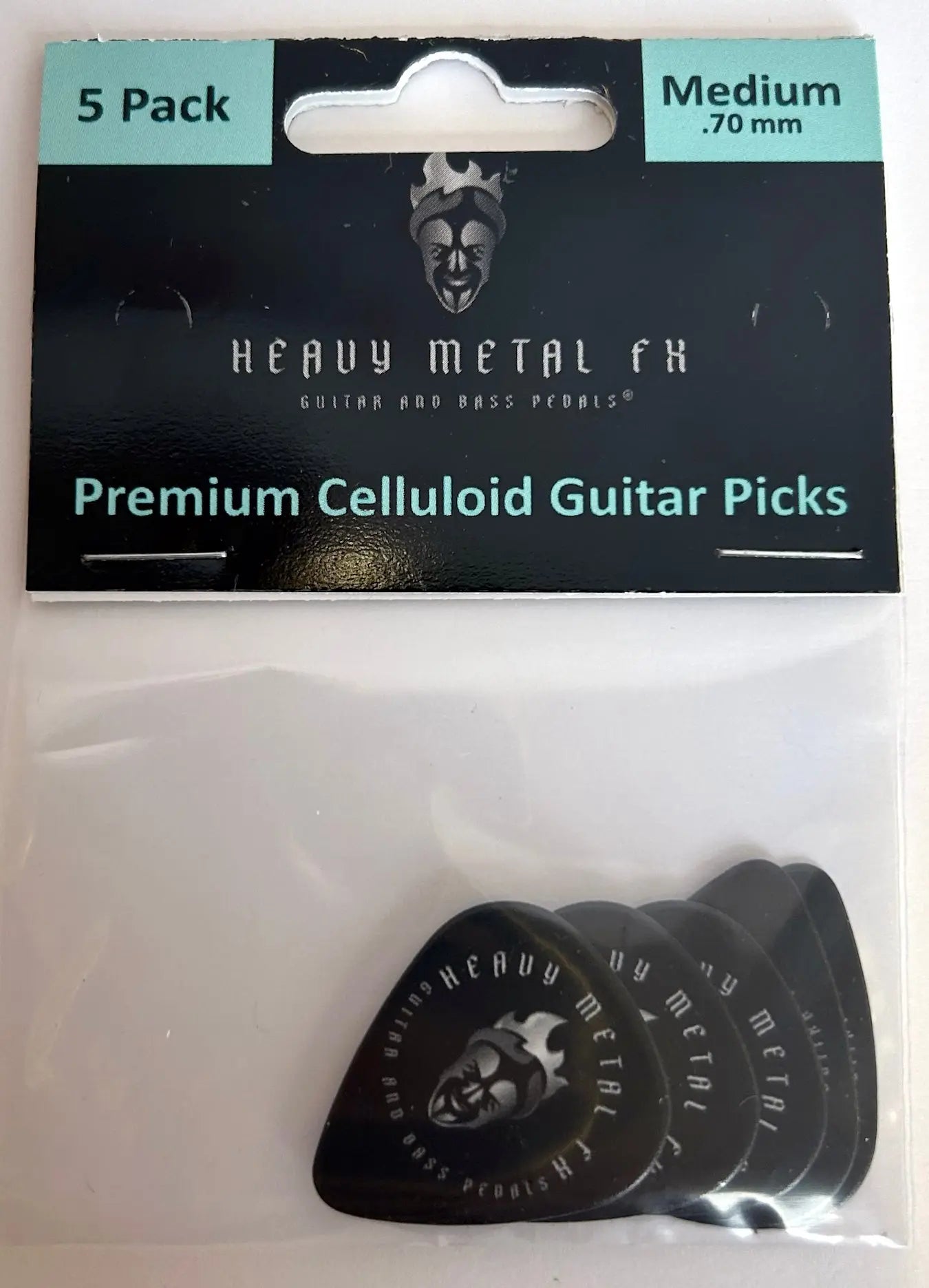 Heavy Metal FX Guitar Picks - Medium (.70mm) - Heavy Metal FX